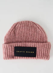 Bonnet rose SKATÏE pour femme seconde vue