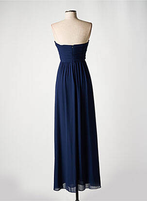 Robe longue sans manche sans manche bleu EDAS femme
