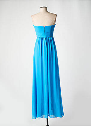Robe longue sans manche sans manche bleu EDAS femme