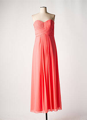Robe longue sans manche sans manche rose FASHION NEW YORK femme