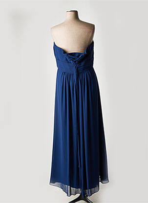 Robe longue sans manche sans manche bleu FASHION NEW YORK femme