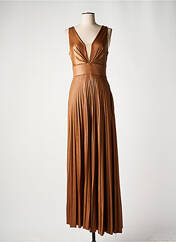 Robe longue marron EDAS pour femme seconde vue