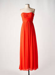 Robe longue orange EDAS pour femme seconde vue