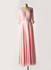 Robe longue rose CREATIF PARIS pour femme seconde vue