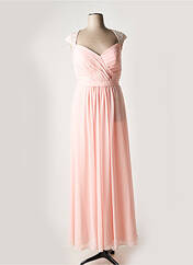 Robe longue rose FASHION NEW YORK pour femme seconde vue