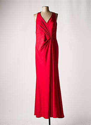 Robe longue rouge CREATIF PARIS pour femme