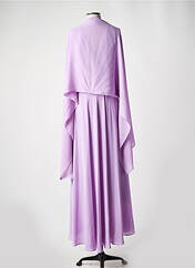 Robe longue violet EDAS pour femme seconde vue