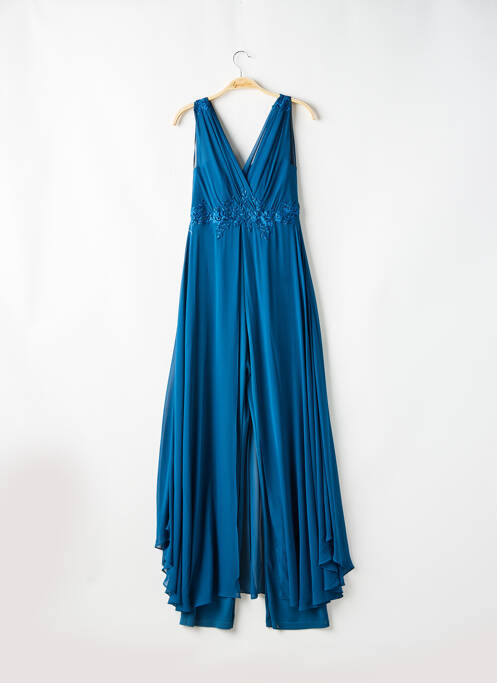 Robe longue bleu CREATIF PARIS pour femme