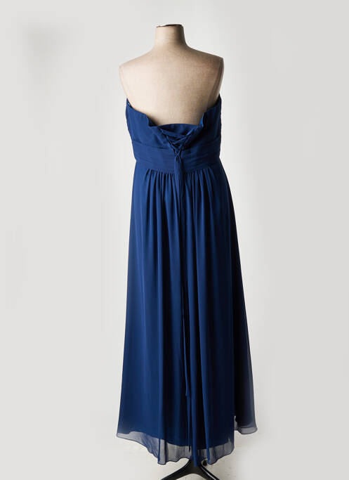Robe longue bleu FASHION NEW YORK pour femme