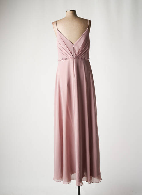 Robe longue gris FASHION NEW YORK pour femme