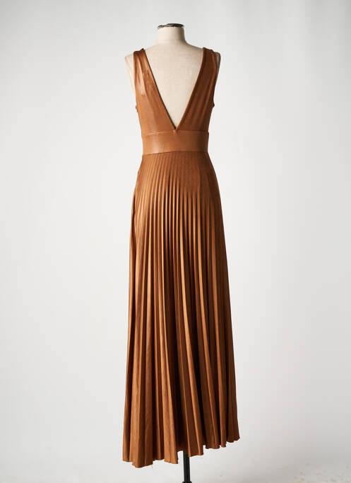 Robe longue marron EDAS pour femme