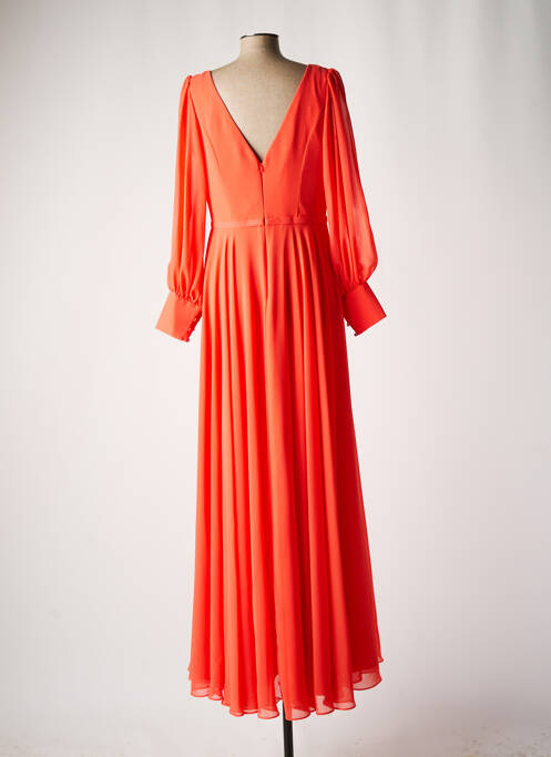 Robe longue rose FASHION NEW YORK pour femme