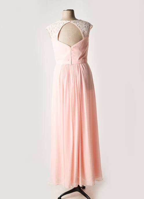 Robe longue rose FASHION NEW YORK femme