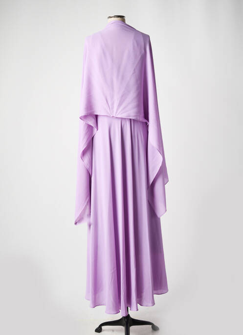 Robe longue violet EDAS pour femme