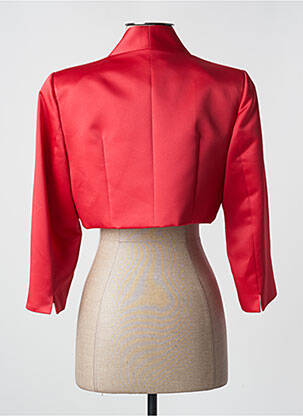 Boléro manches longues rouge SONIA PENA femme