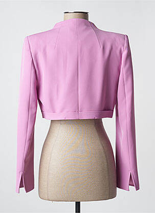 Boléro manches longues violet EDAS femme