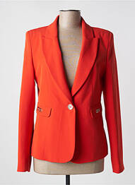 Blazer poches orange EDAS femme