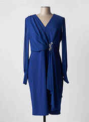 Robe mi-longue bleu FASHION NEW YORK pour femme seconde vue