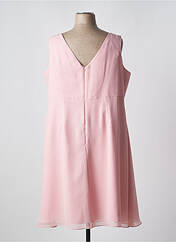 Robe mi-longue rose CREATIF PARIS pour femme seconde vue