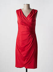 Robe mi-longue rouge CREATIF PARIS pour femme seconde vue