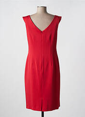 Robe mi-longue rouge CREATIF PARIS pour femme seconde vue