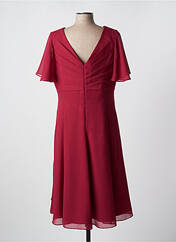 Robe mi-longue rouge CREATIF PARIS pour femme seconde vue