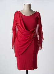 Robe mi-longue rouge FASHION NEW YORK pour femme seconde vue