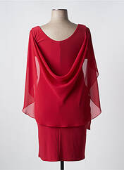 Robe mi-longue rouge FASHION NEW YORK pour femme seconde vue