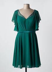 Robe mi-longue vert FASHION NEW YORK pour femme seconde vue