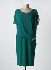 Robe mi-longue vert FASHION NEW YORK pour femme seconde vue