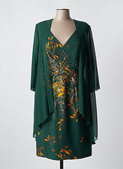 Robe mi-longue vert SYLFANY pour femme seconde vue