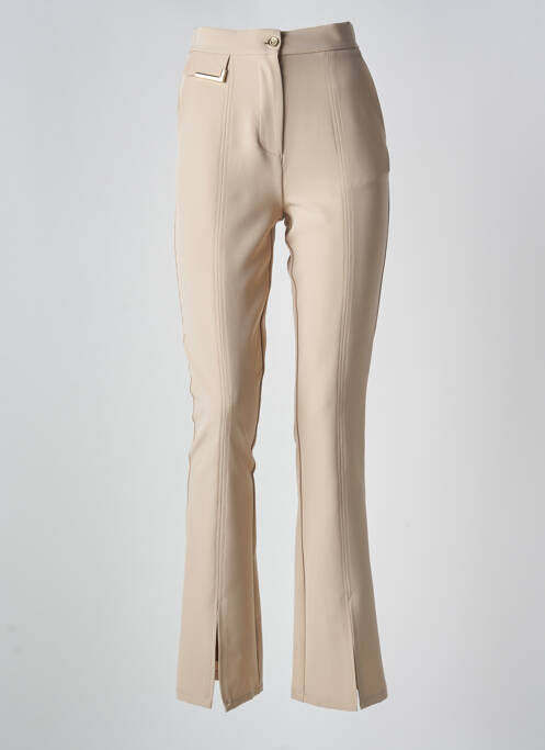 Pantalon flare beige EDAS pour femme