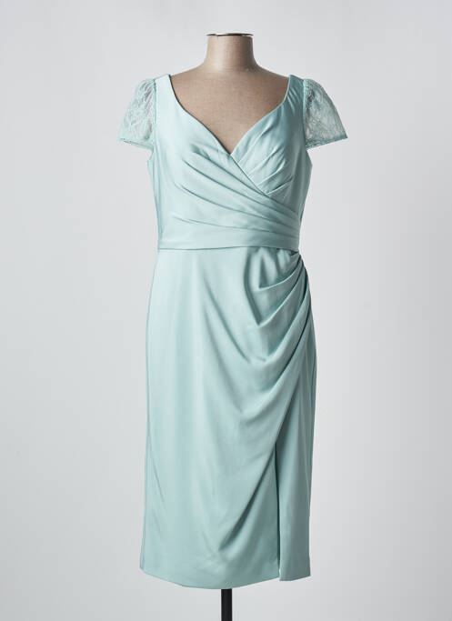 Robe mi-longue bleu CREATIF PARIS pour femme