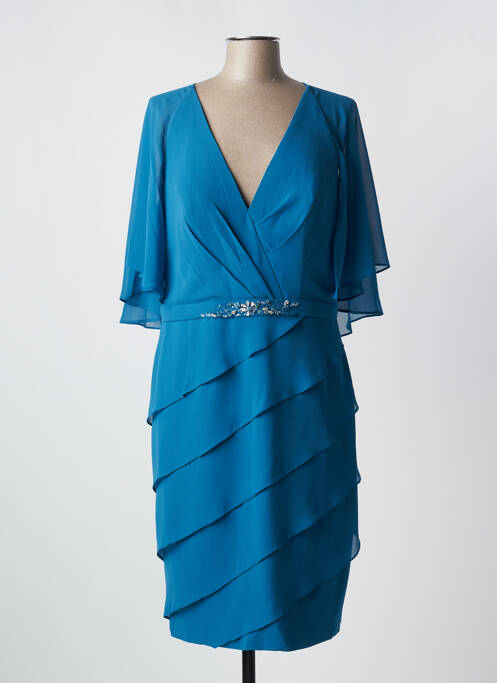 Robe mi-longue bleu SYLFANY pour femme