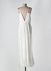 Robe longue blanc LARA-ETHNICS pour femme seconde vue