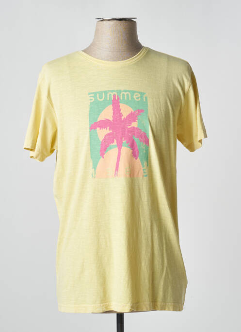 T-shirt jaune SUN VALLEY pour homme