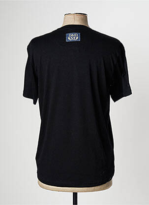 T-shirt stretch manches courtes noir DAVID homme