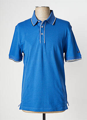 Polo bleu SAINT JAMES pour homme