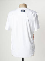 T-shirt blanc DAVID pour homme seconde vue