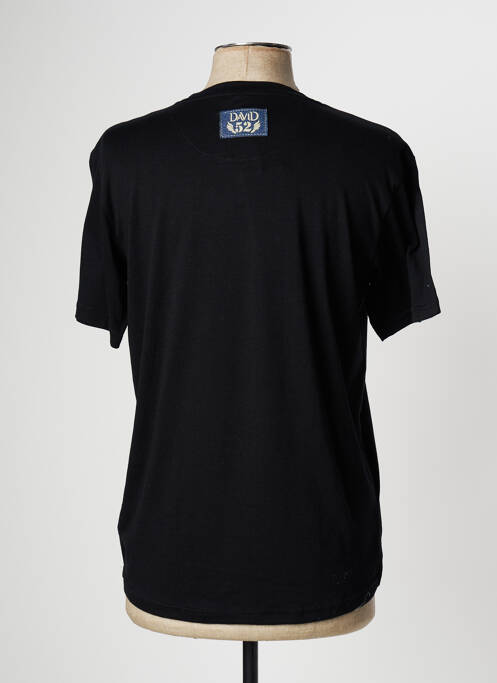 T-shirt noir DAVID pour homme