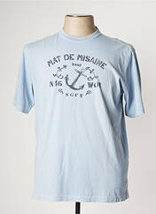 T-shirt bleu MAT DE MISAINE pour homme seconde vue