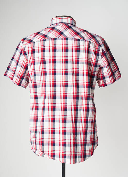 Chemise manches courtes poches rouge SAINT JAMES homme