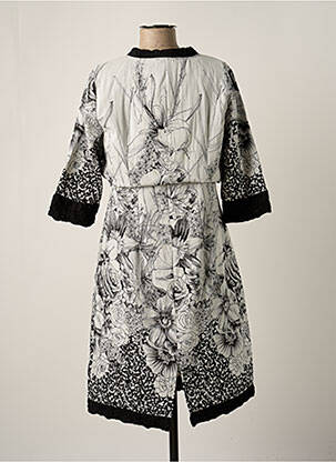 Ensemble robe coupe cintrée gris SAINT CHARLES femme