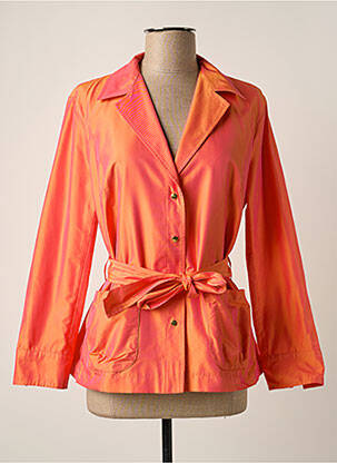 Blazer poches orange HAUBER femme
