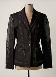 Blazer poches noir MARIELLA ROSATI femme