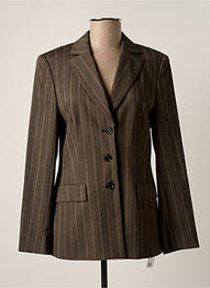 Blazer poches marron HAUBER femme