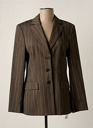 Blazer poches marron HAUBER femme