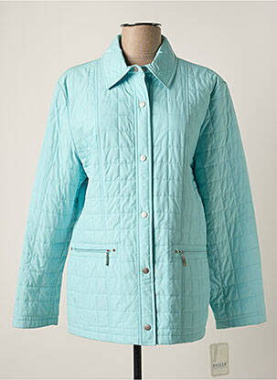 Doudoune manches longues sans capuche bleu BASLER femme