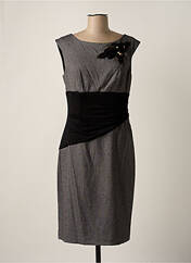 Robe mi-longue gris PAUL BRIAL pour femme seconde vue