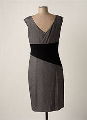 Robe mi-longue gris PAUL BRIAL pour femme seconde vue